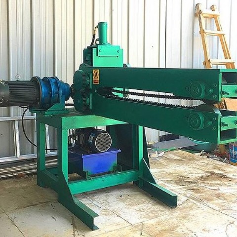 Steel Barrel Cutting and Flatting Machine