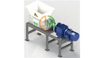Mini Double Shaft Shredder Export to USA client