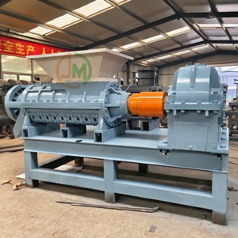 Horizontal Spiral Crusher Spiral Shredder for crushing recycling fishnet clothes bags