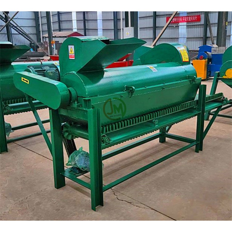Bagged food crusher Expired biscuit bread chocolate cookies candy crushing separating recycling machine