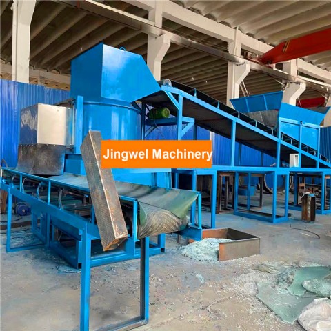 LCD LED display screen glass substrate recycling separating machine